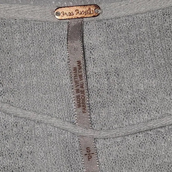 Free People Womens Casual Clash Long Sleeve Shirt Top Small - Picture 5 of 6